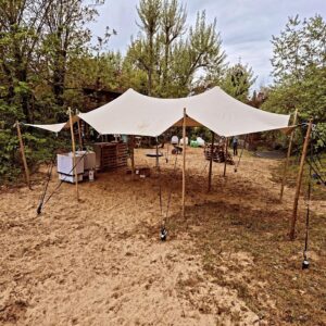 Stretchtent 6.5 x 10 m
