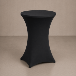 Receptietafelhoes zwart
