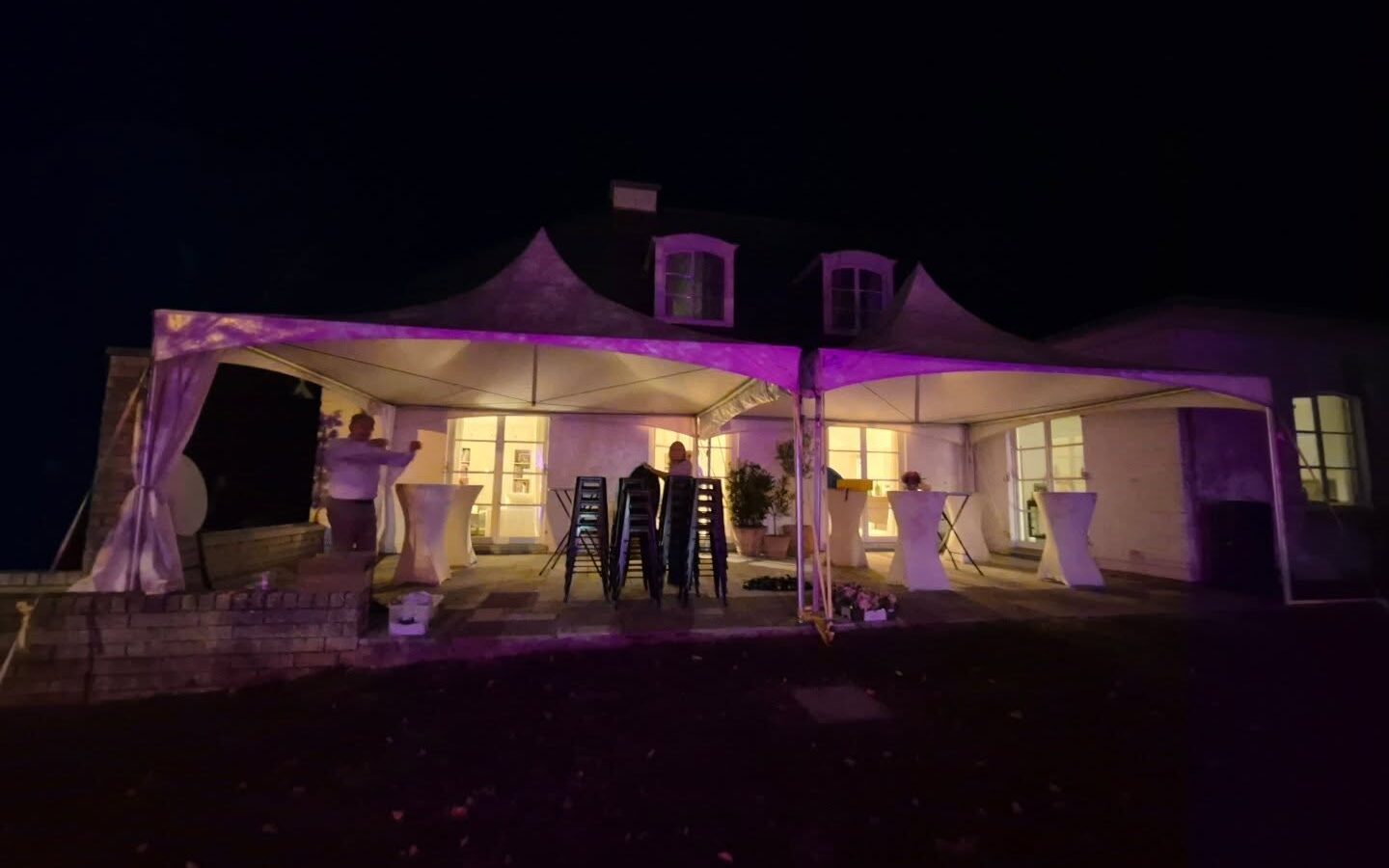 Pagode tent 5x5m